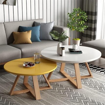 Nesting Wooden Centre Tables/Coffee Tables