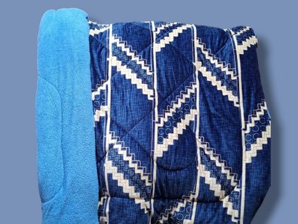 Ultra soft Single Pc Woolen Duvetss - Blue